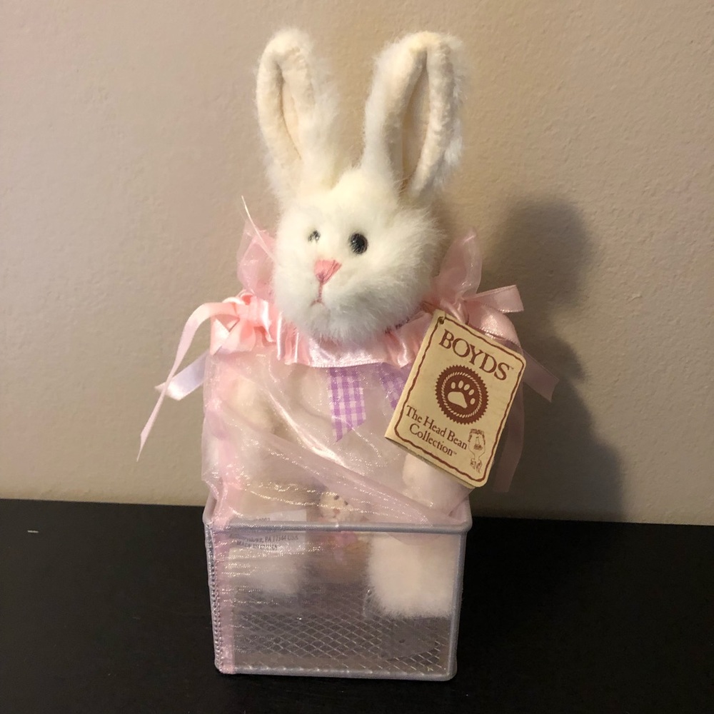 ❌SOLD❌Boyd’s Bear”Lil Hop”Bunny fromHB’s Heirloom Series NWT/Ornament no box - Picture 2 of 12